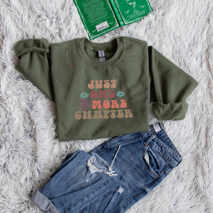 Just One More Chapter bubble letters color