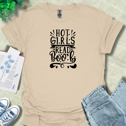 Hot girls read book