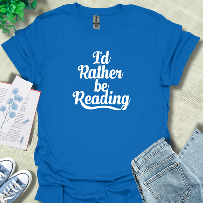 I'd rather be reading