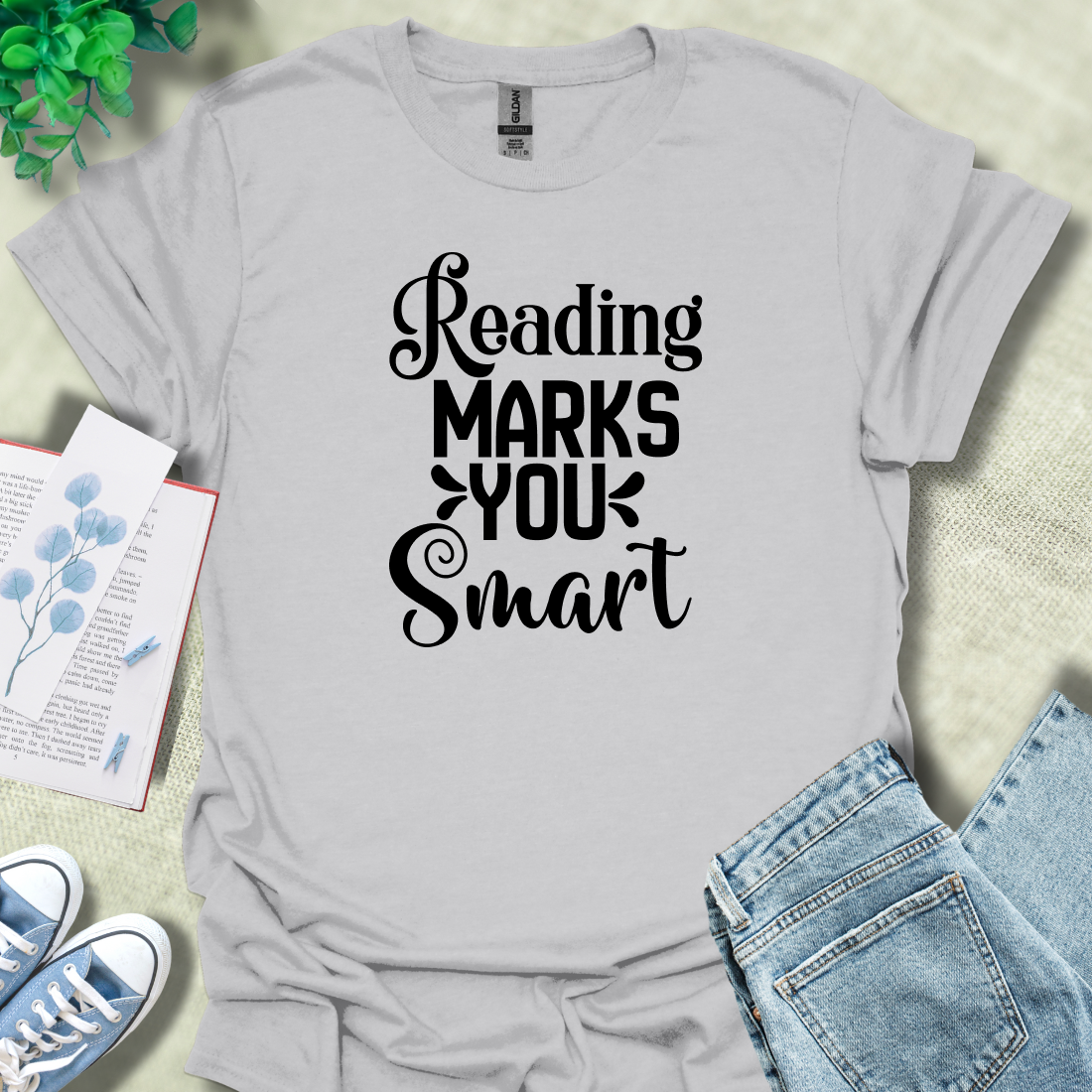 Reading marks you smart