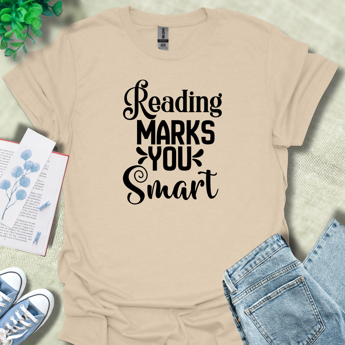 Reading marks you smart