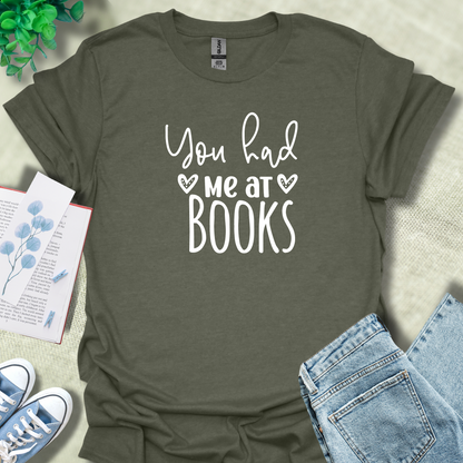 You had me at books